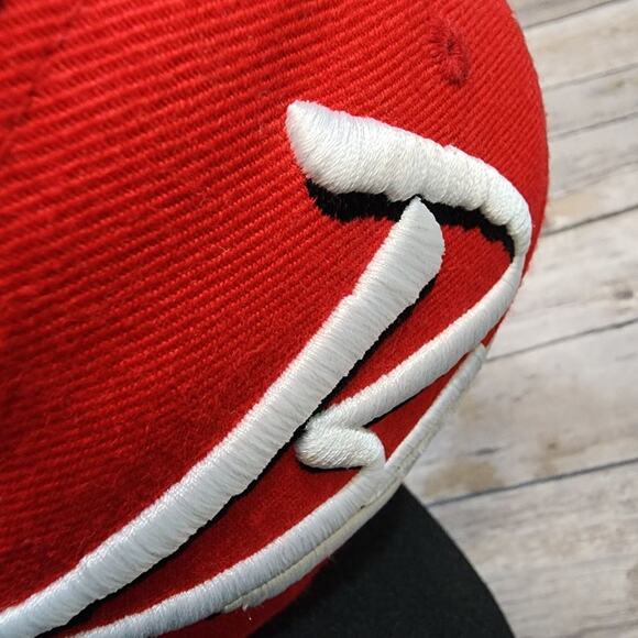 Mitchell & Ness Chicago Bulls heavily embroidered wool blend snap back hat - Picture 6 of 9
